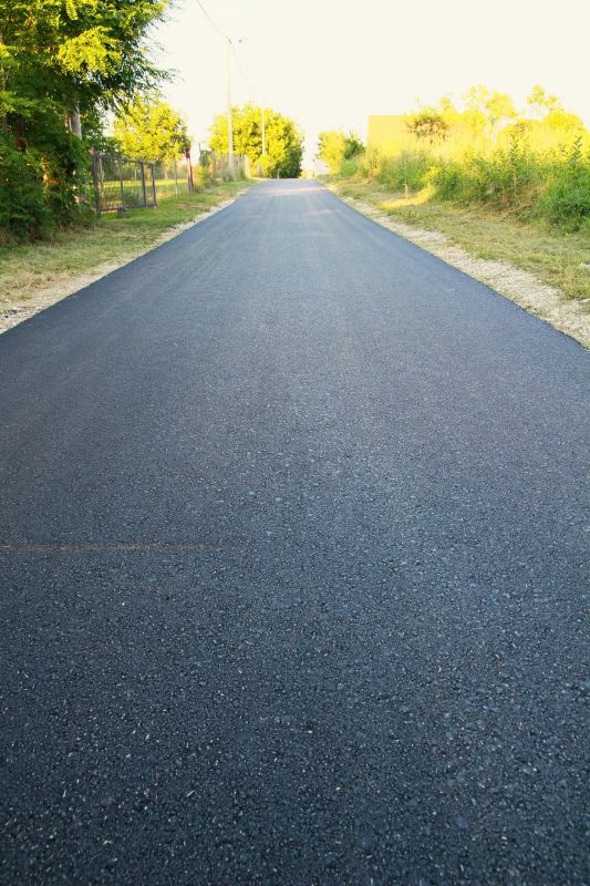 Edge Finishing of Asphalt