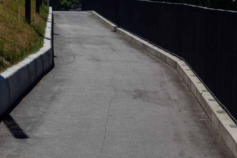 Blacktop Driveway with Clear Edges